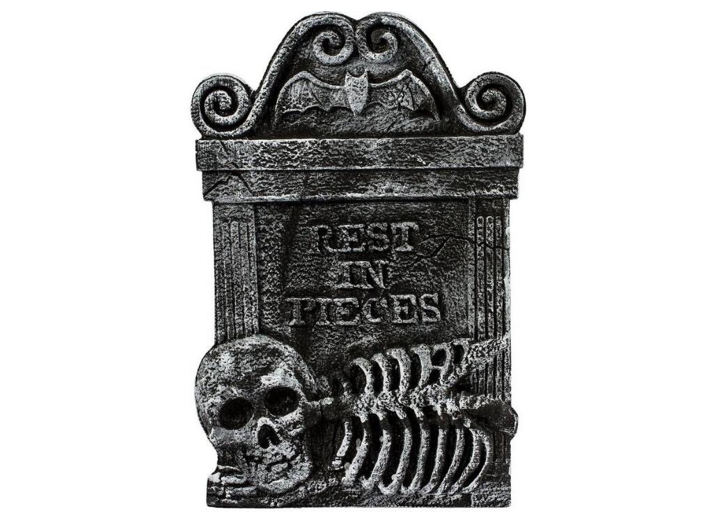 Halloween Tombstone - Rest in Pieces