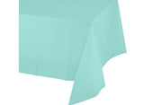 Robin's Egg Blue Plastic Table Cloth