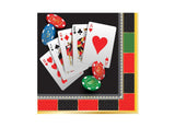 Roll The Dice Casino Beverage Napkins 16pk