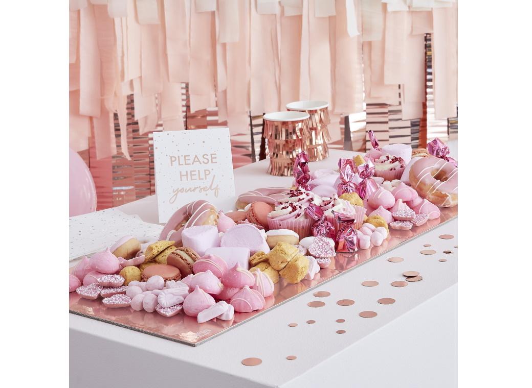 Rose Gold Grazing Table Kit