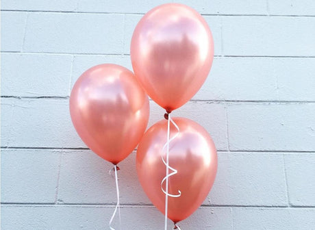 Rose Gold Metallic Balloon - Single