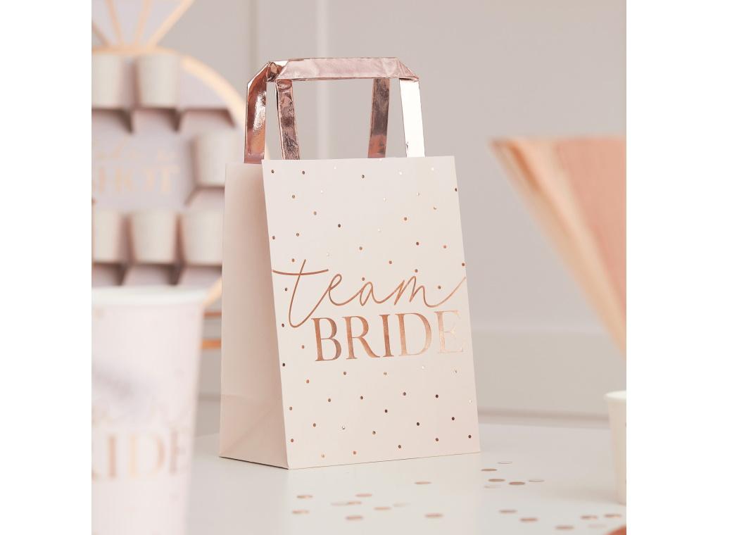 Hen Party Team Bride Party Bags 5pk