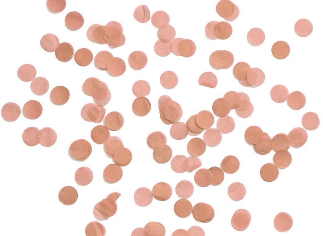 Tissue Confetti - Rose Gold