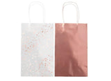 Rose Gold Paper Bags 8pk