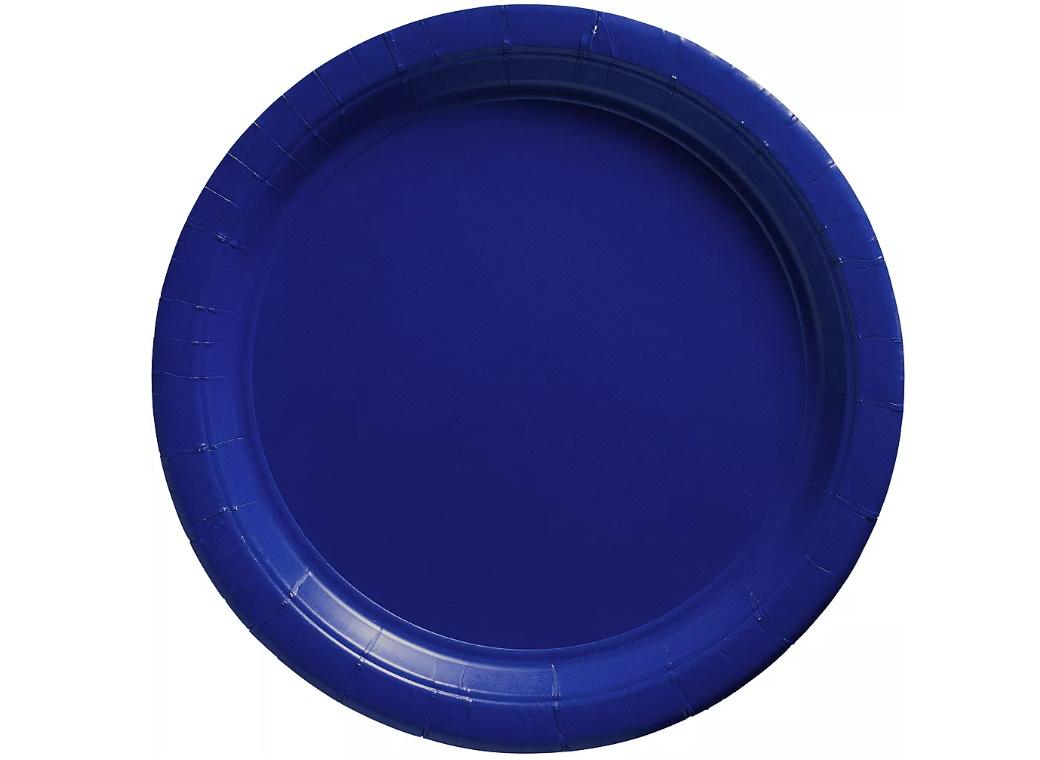 Royal Blue Dinner Plates 20pk