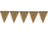 Rustic Burlap Bunting