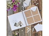 Rustic Country Envelope Wedding Guest Book