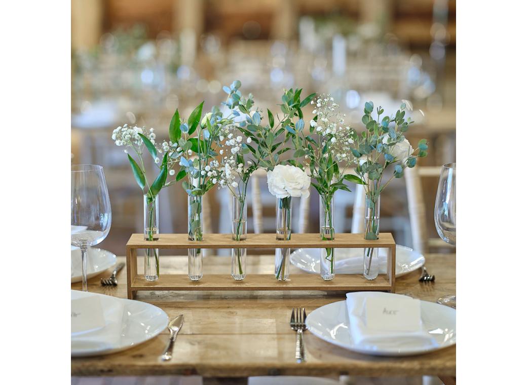 Rustic Romance Stem Holder Centrepiece