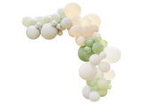 Sage, Nude & White Balloon Arch Kit