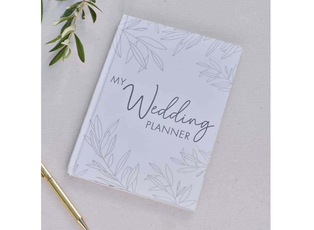 Sage Wedding Planner Notebook