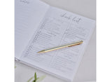 Sage Wedding Planner Notebook