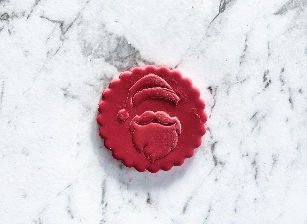 Debosser Stamp - Santa Face