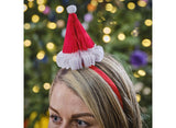 Santa Hat Christmas Headbands 2pk