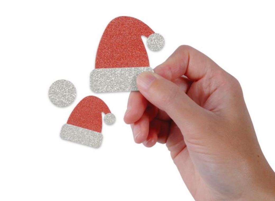 Santa Hat Glitter Scatters