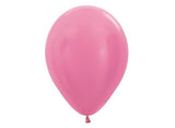 Satin Pearl Pink Balloon - Single