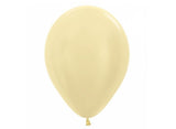 Satin Pearl Yellow Balloon - Single