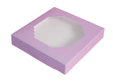 Scalloped Large Treat Box 5pk - Lilac