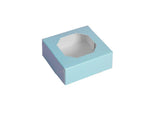 Scalloped Small Treat Box 5pk - Blue