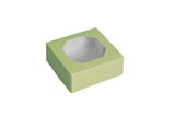 Scalloped Small Treat Box 5pk - Green