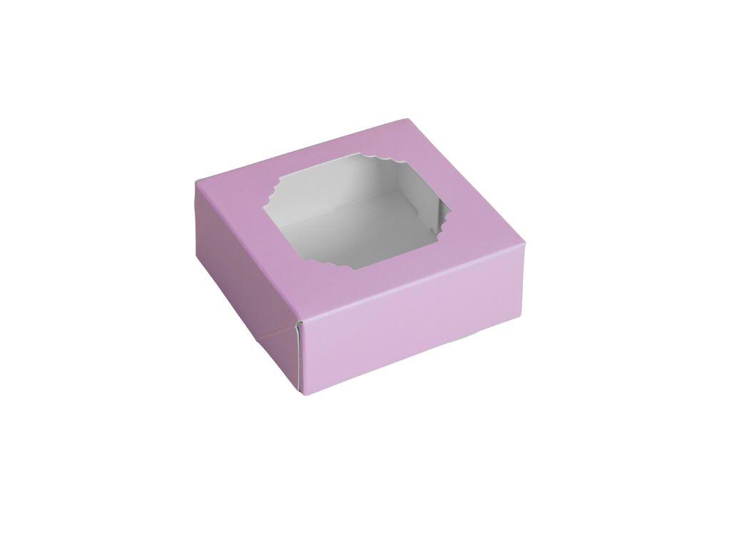 Scalloped Small Treat Box 5pk - Lilac