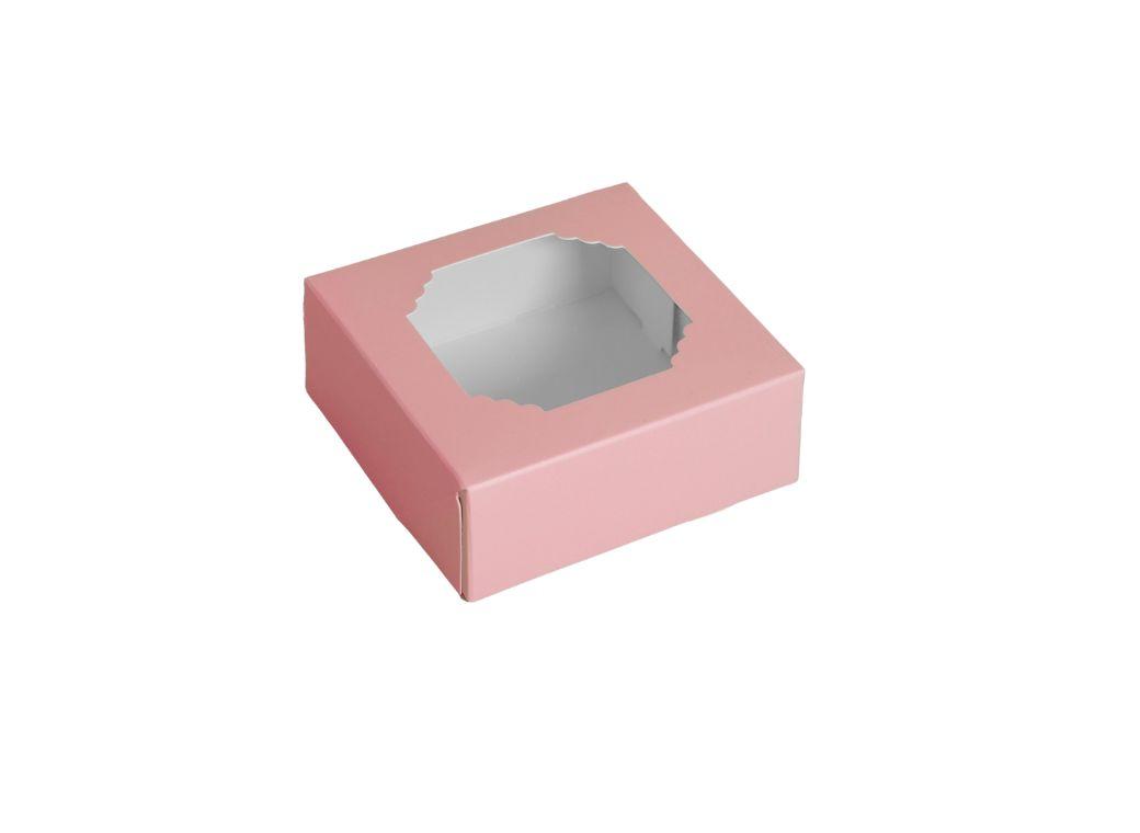 Scalloped Small Treat Box 5pk - Pink