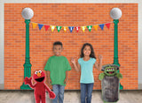 Sesame Street Customisable Party Backdrop Kit