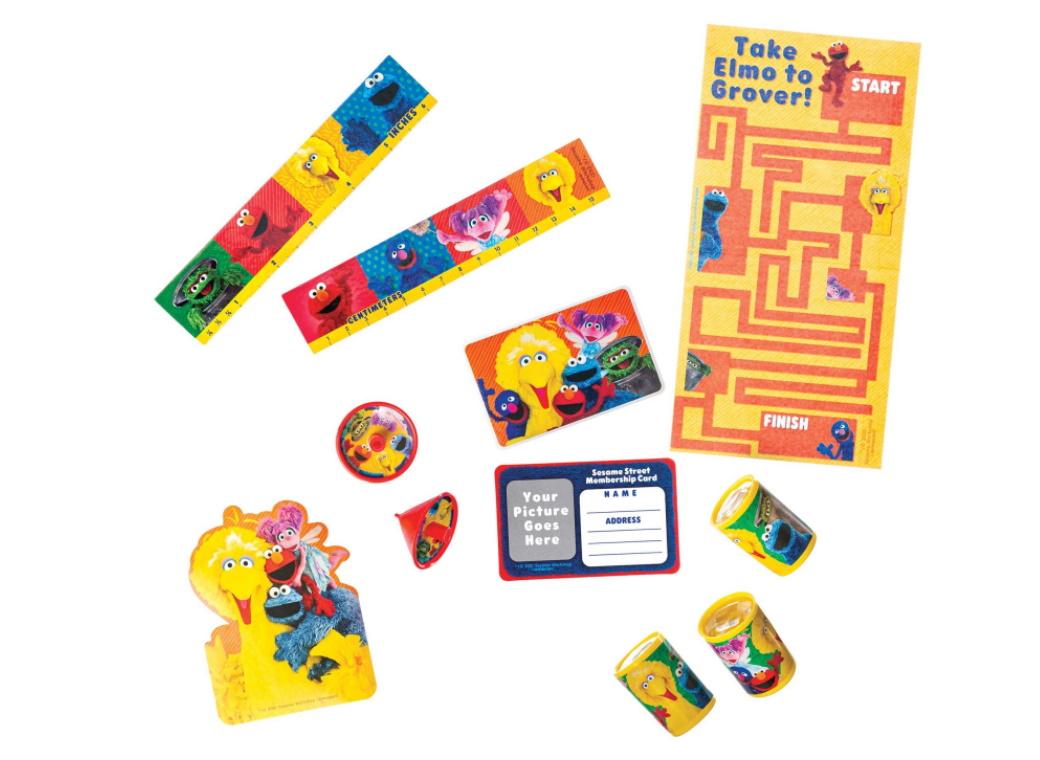 Sesame Street Mega 48 Piece Favour Pack