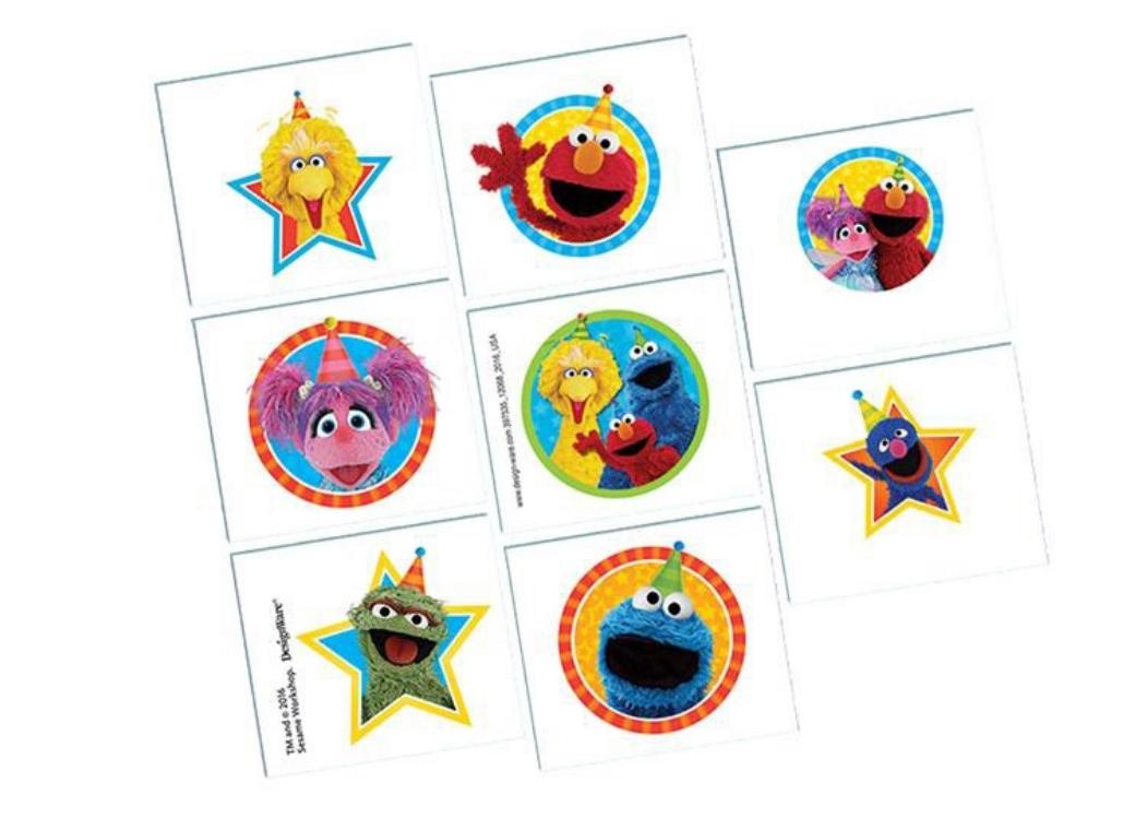 Sesame Street - Tattoos