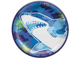 Shark Party Dinner Plates 8pk