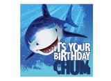 Shark Splash Happy Birthday Lunch Napkins 16pk