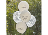 She Said Yes Engagement Balloon Bundle 5pk