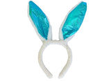 Shimmer Bunny Ears - Blue