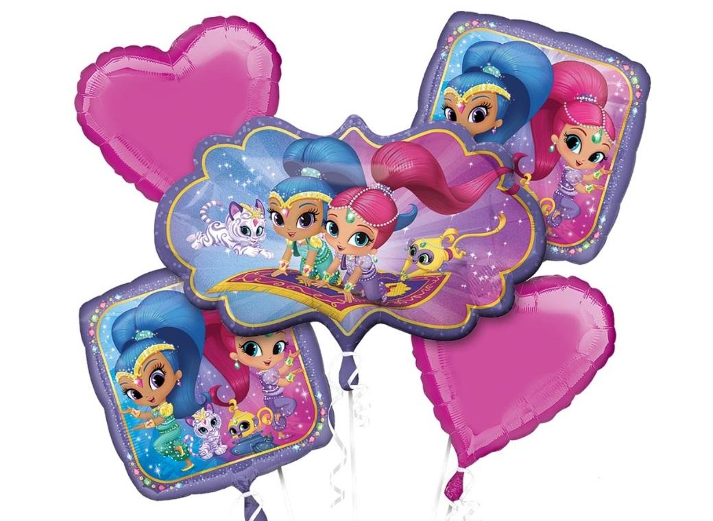 Shimmer & Shine Foil Balloon Bouquet