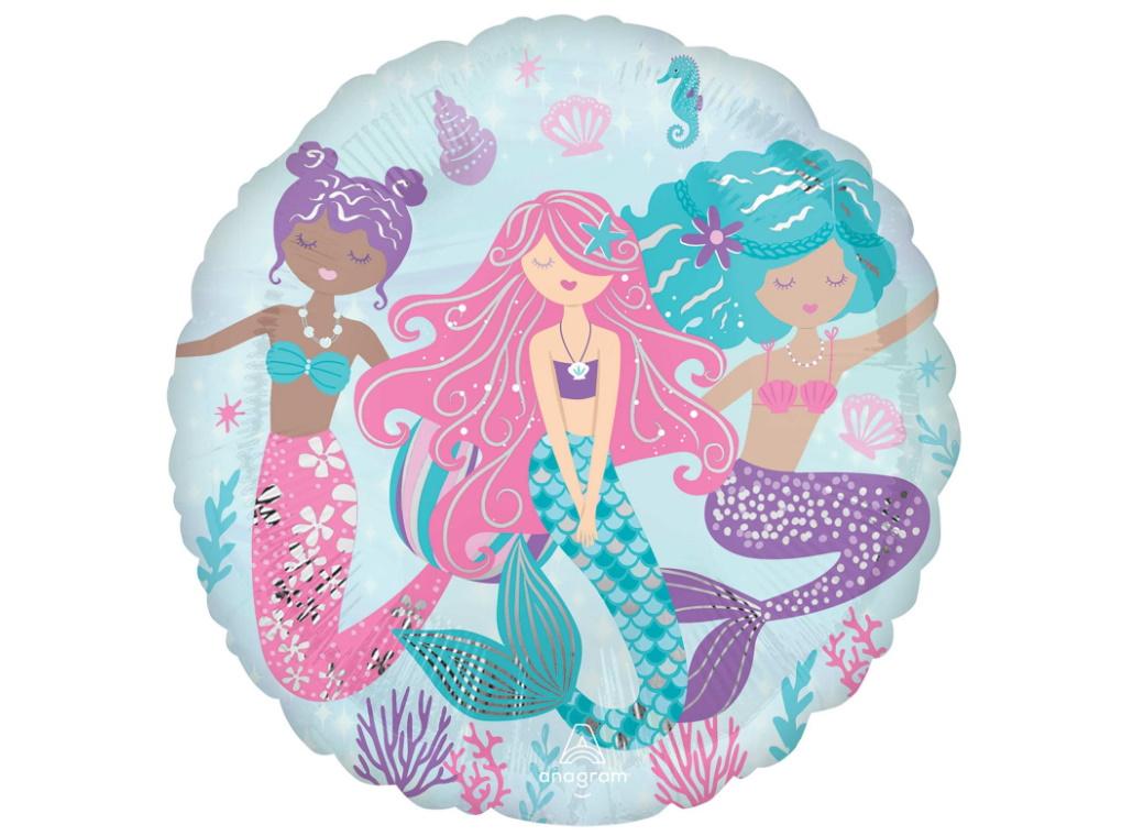 Shimmering Mermaid Foil Balloon