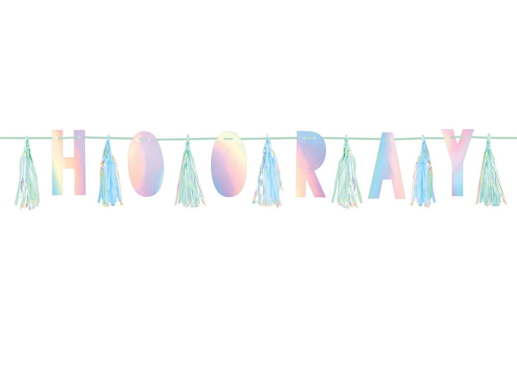 Shimmering Party Hooray Tassel Garland