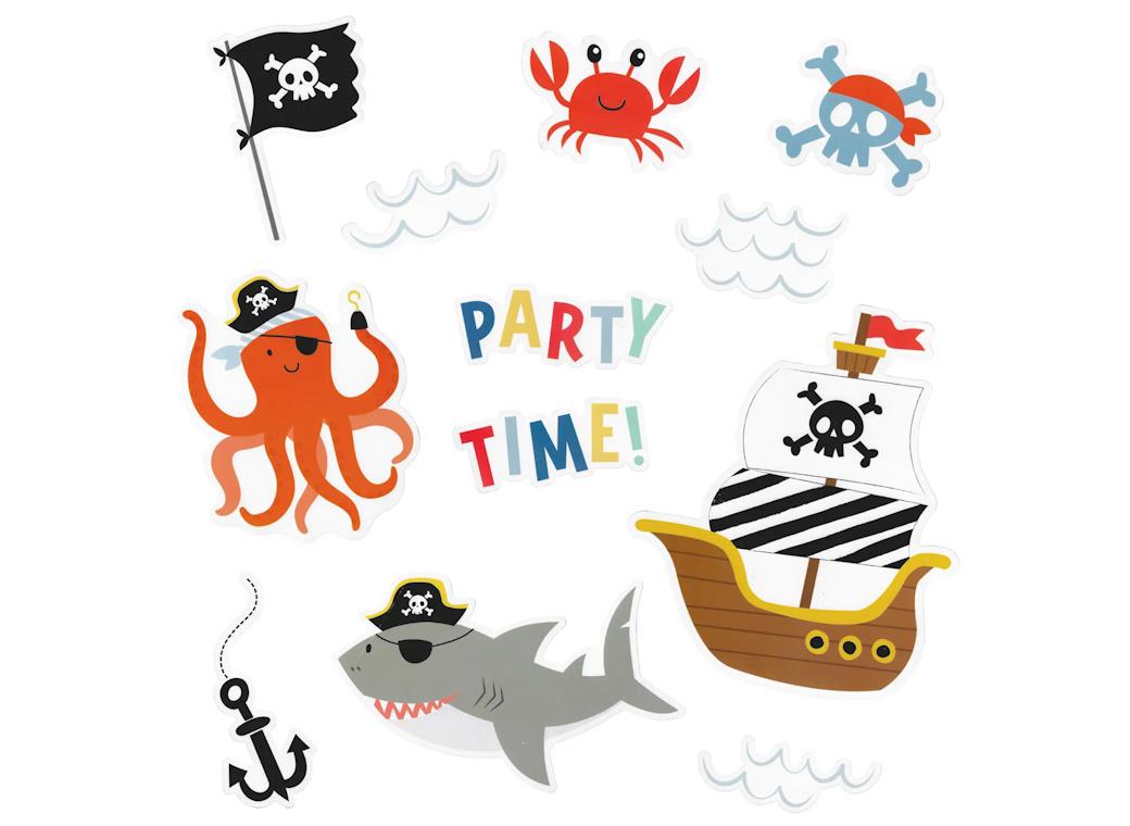 Ships Ahoy Wall Decorations 12pk