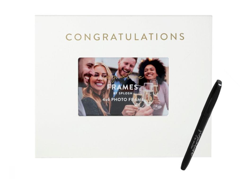 Signature Frame Congratulations