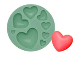 Silicone Mould - Hearts