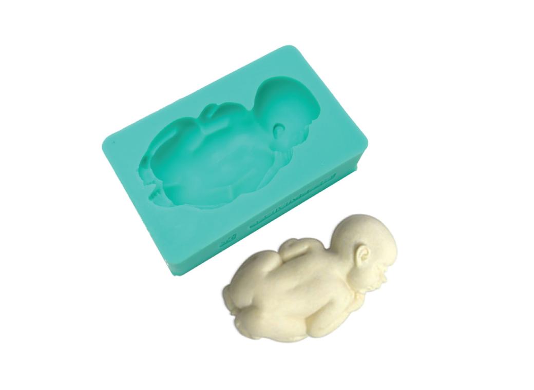 Silicone Mould - Sleeping Baby 2