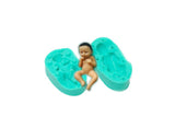 Silicone Mould - Baby Sleeping