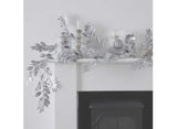 Silver Christmas Foliage Garland