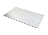 Silver Rectangle Cake Card - Full Slab