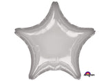 Star Shaped Foil Balloon - Silver