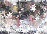 Silver Stars Confetti