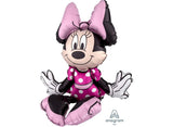 Minnie Mouse Sitting Foil Balloon