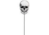 Skull Small Metal Yard Stake