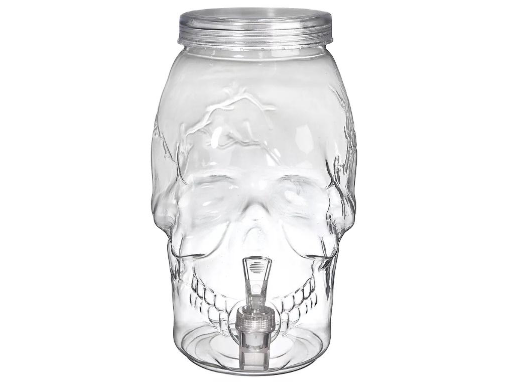 Skull Shaped Drinks Dispenser