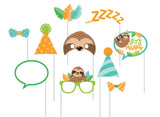 Sloth Party Photo Props