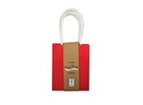 Kraft Gift Bags Small 5pk - Red