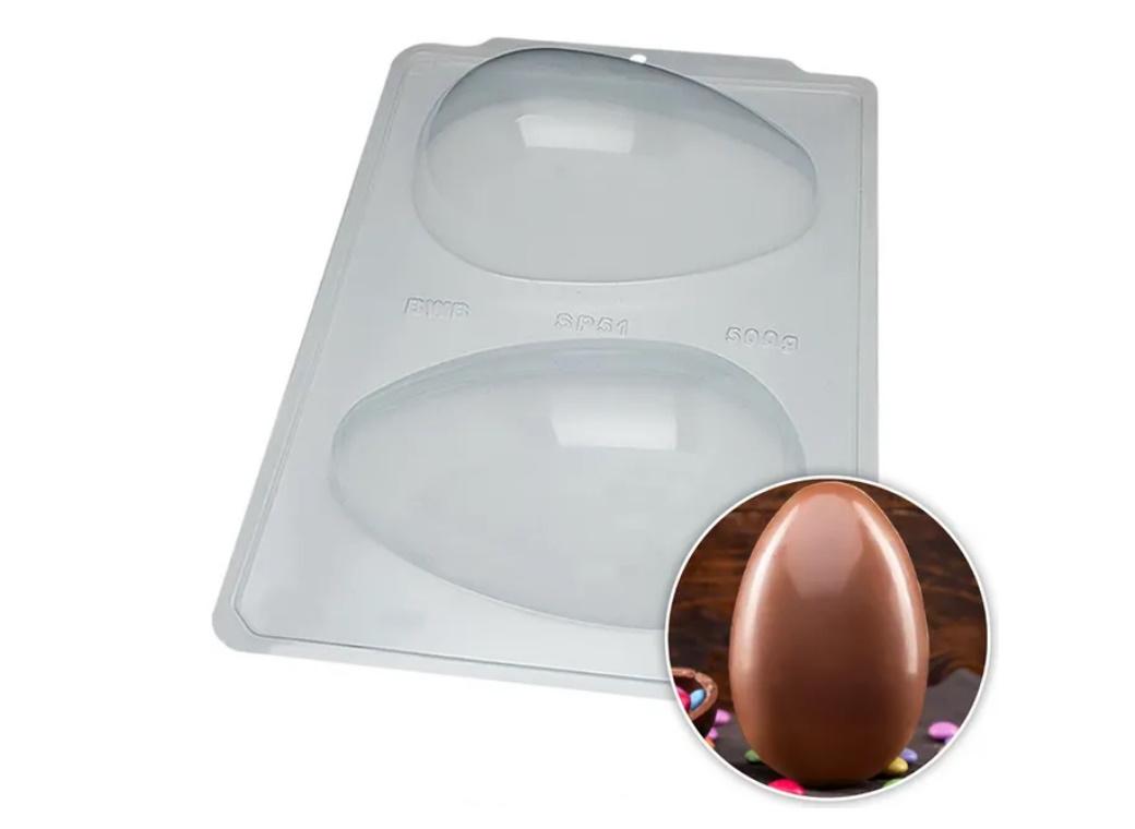 Smooth Easter Egg 500g Chocolate Mould